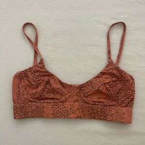Acacia Snakeskin Bra (S)